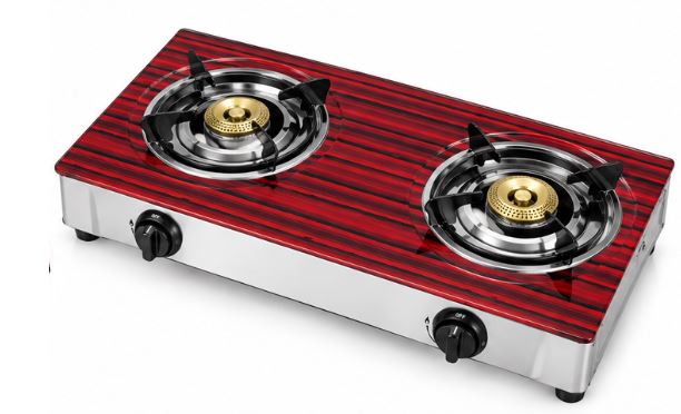 BW2220 -2 BURNER GLASS STOVE