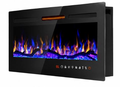 EF-2236NQ WALL MOUNTED FIREPLACE