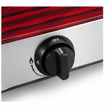 BW2220 -2 BURNER GLASS STOVE
