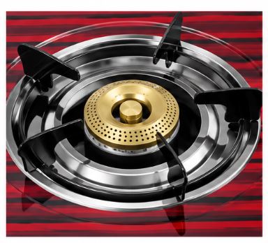 BW2220 -2 BURNER GLASS STOVE